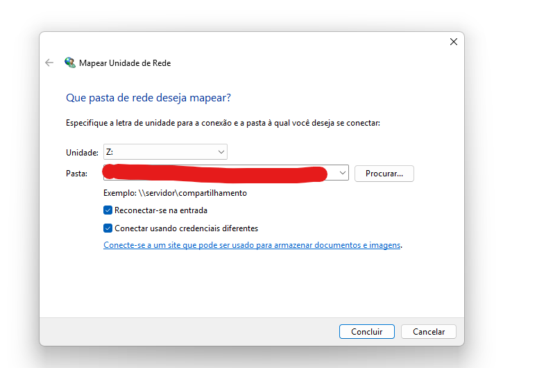Link Pro - Atualização Automática - Informando Servidor de atualização