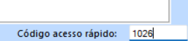 Acesso rápido
